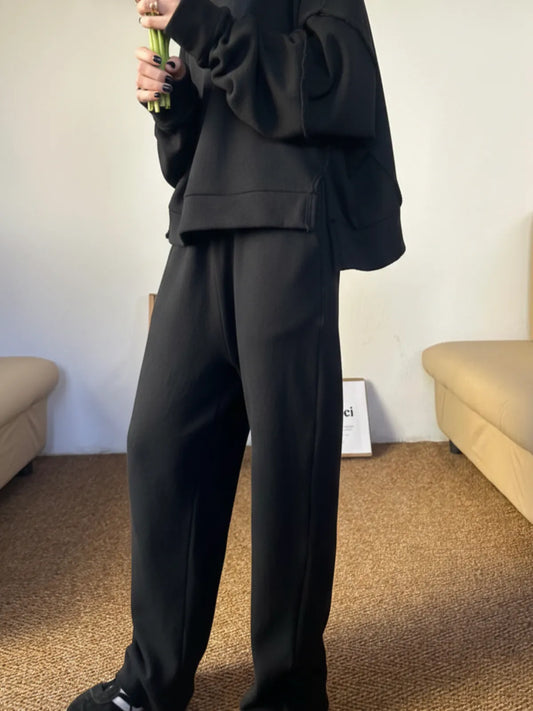 Pantalone con tasca caldo cotone